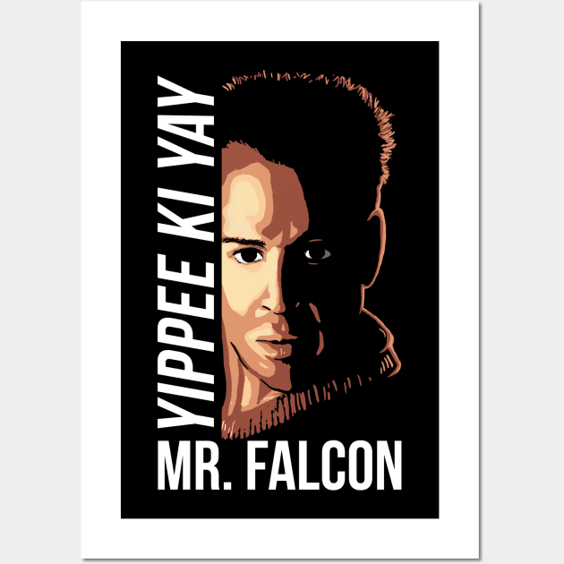 Yippee Ki Yay Mister Falcon Wall Art by art_by_suzie